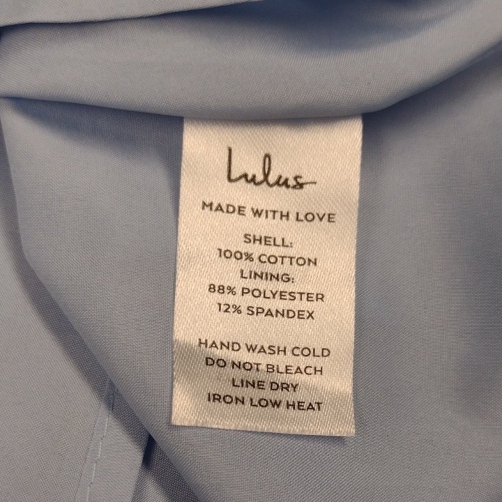 NEW Lulu's Blue and White Ruffled Tiered Maxi Dress - Picture 13 of 16